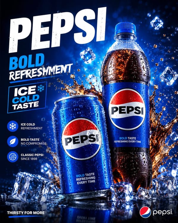 Ice Cold Refreshment, prompt preview