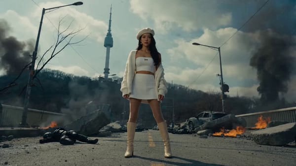 00:00 - 00:03: A raw, cinematic low-angle wide shot photograph, captured on an anamorphic film…
