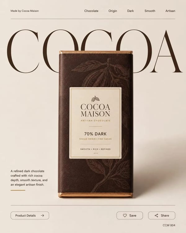 luxury editorial product advertisement prompt preview