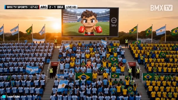 BMX TV SPORTS | 67:42 | ARG 2 – 1 BRA | LIVE HD prompt example