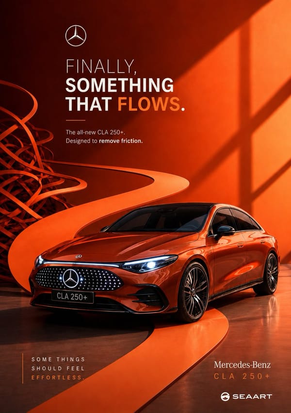 graphic design around a car. prompt example