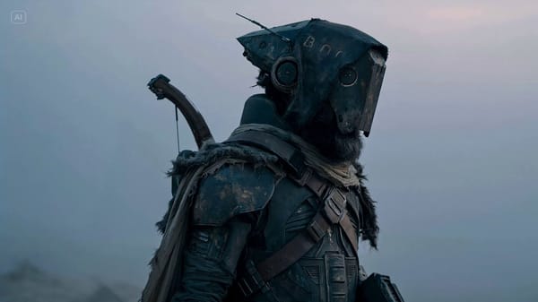 Ashen Dawn. The video should feel like a bleak survival journey through a ruined world. prompt…