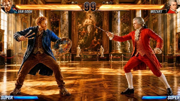 Goodbye, Mozart! prompt example