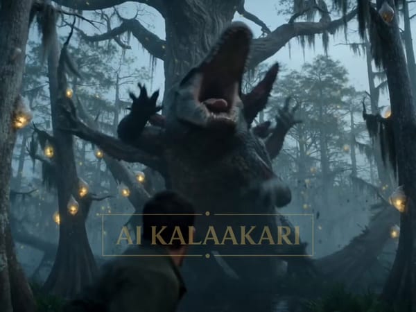 Continue directly from the uploaded video. Hyper-realistic creature-feature horror in the same…