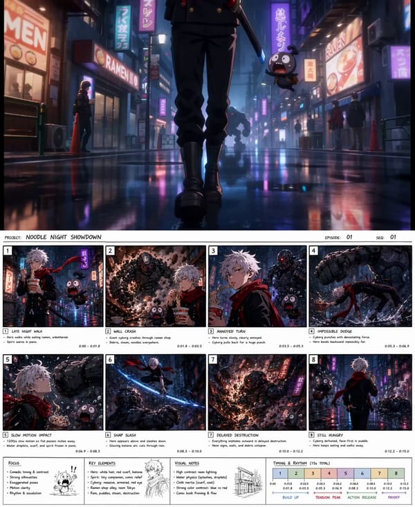 Late Night Walk prompt preview