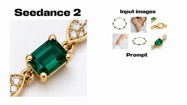 Luxury jewelry commercial, sharp jump cuts between seven scenes, photorealistic, soft studio li…