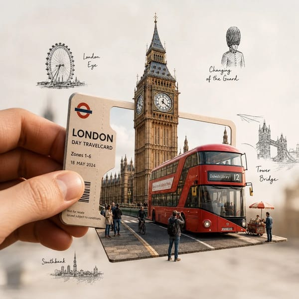 Create a highly detailed, premium travel-art illustration featuring a hand holding a [CITY-SPECIFIC… prompt example