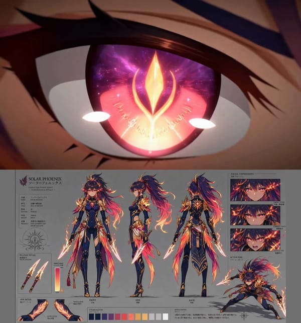Solar Phoenix prompt example