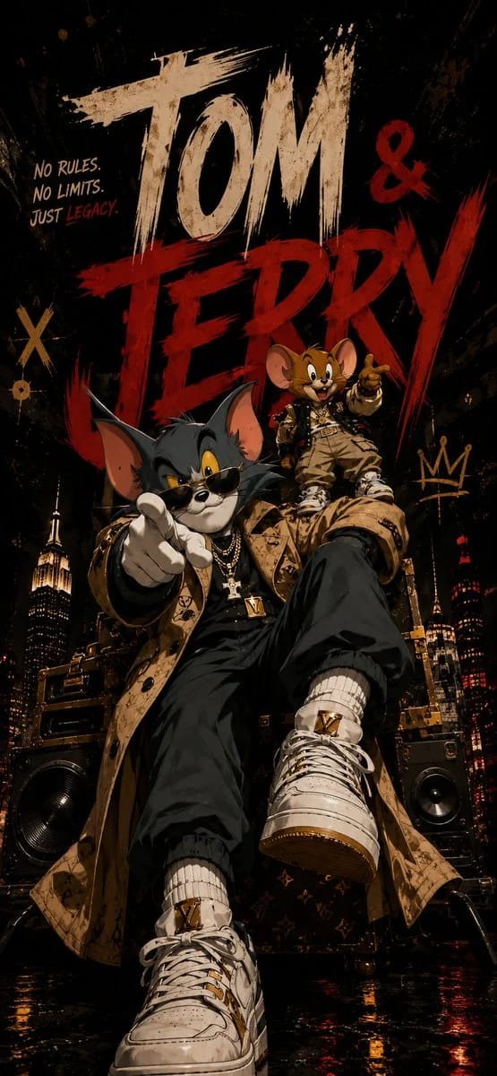 Tom and Jerry, prompt example