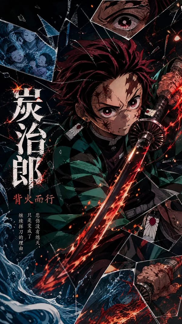 Create a vertical 9:16 high-resolution anime emotional-fragment poster. prompt preview