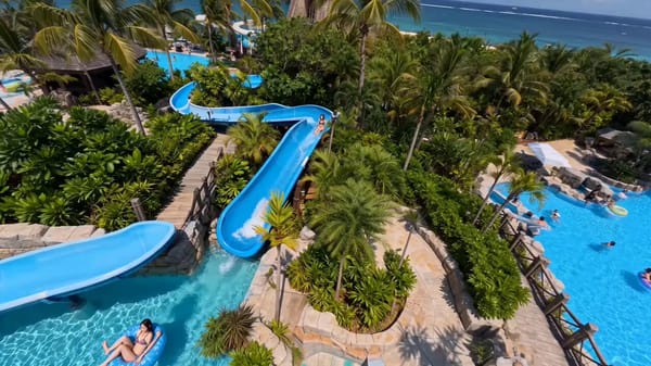 Reference the uploaded swimming pool image ( @ image1 ) as the environment layout. Create a sin…