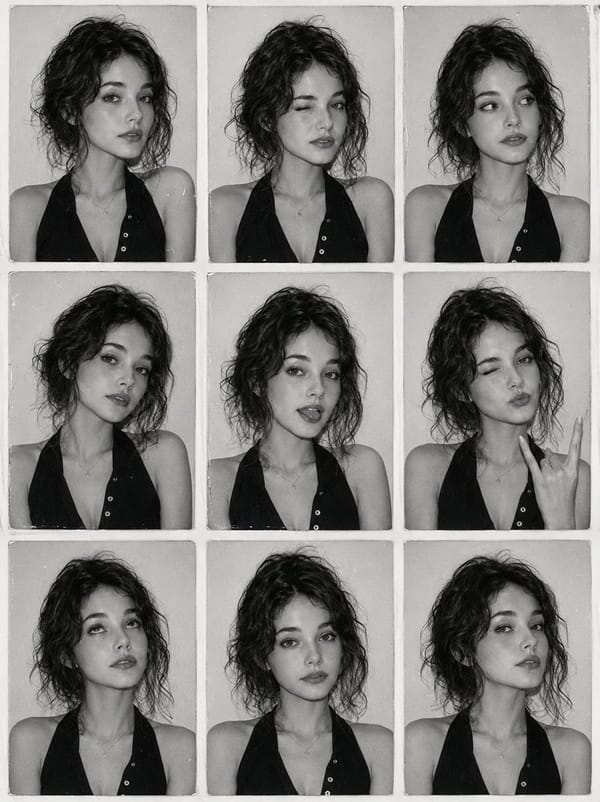 Use the reference photo while keeping the face completely unchanged and identical to the original s… prompt example