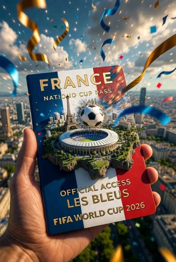 Create an ultra-detailed, cinematic 3D promotional travel-and-sports poster featuring a realistic h… prompt example