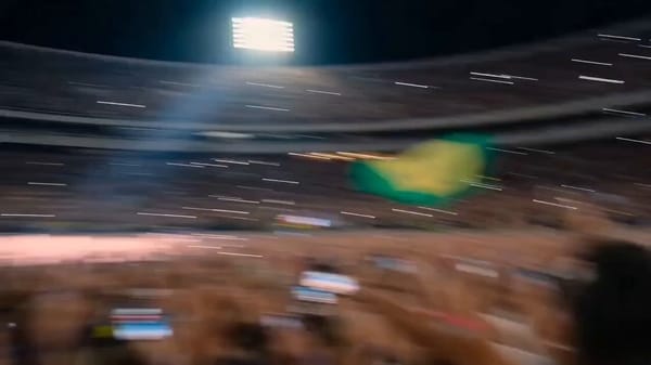 high-energy 1080p montage of fast crowd cutaways at a massive sold-out Mexican concert in a huge st… prompt example