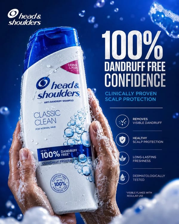 HEAD & SHOULDERS prompt example