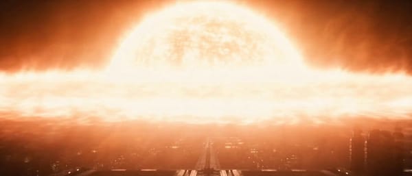 15-second hyper-realistic cinematic sci-fi sequence inside a space station during an extreme so…