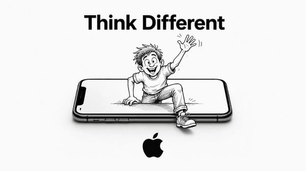 Creative composite brand advertisement, 16:9 horizontal aspect ratio, clean white background, s…
