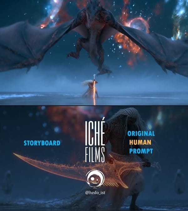 A colossal, aggressive, highly muscular grey dragon with a massive tail flies through a starry…