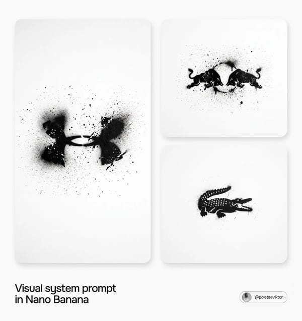 Spray stencil logo in [Brand Name] prompt example