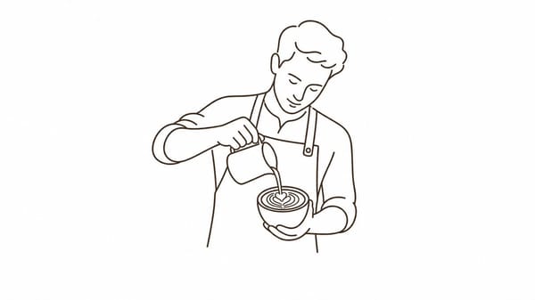 Premium monoline illustration of [Subject], uniform line weight, elegant curves, professional i…
