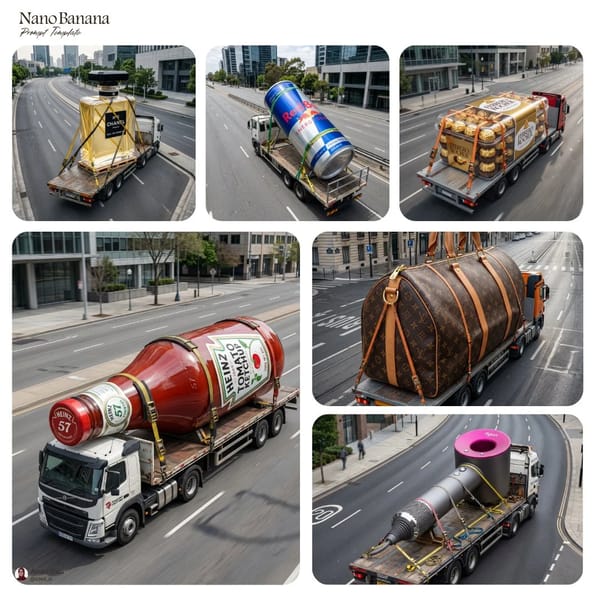 Create an ultra-detailed hyper-realistic aerial editorial photograph of a massive oversized [Produc… prompt example