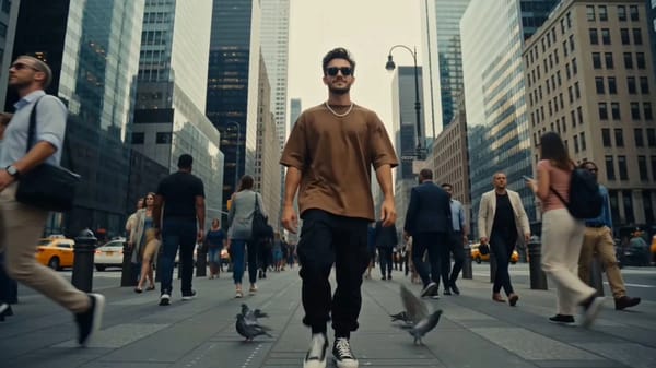 Ultra-realistic cinematic live-action, inspired by Inception. Shot on Arri Alexa Mini, 50mm len…