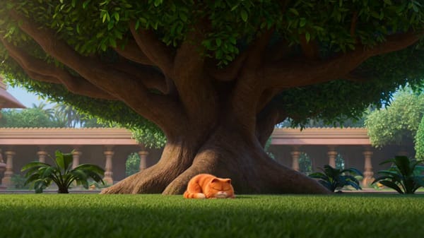 0:00 - 0:02 3D Pixar style, cute young Ganesha with elephant head wiggling fingers mischievously, l… prompt example