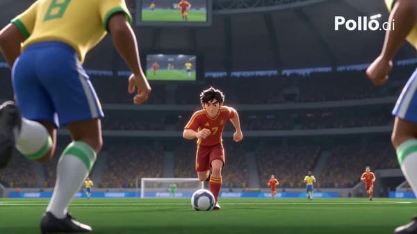 [STYLE + CAMERA + ATMOSPHERE] Modern cinematic football anime in a 2.5D anime look, inspired by…