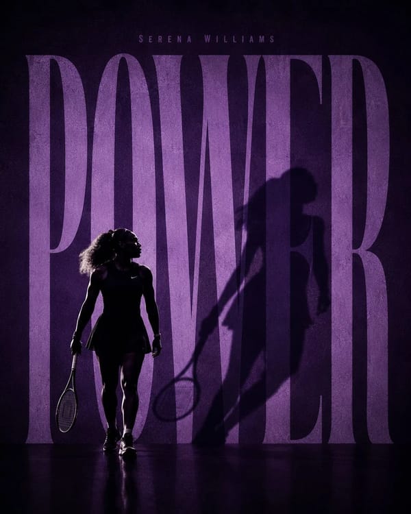 A striking minimalist cinematic poster with a solid [Background Color] textured backdrop. Massive d… prompt example