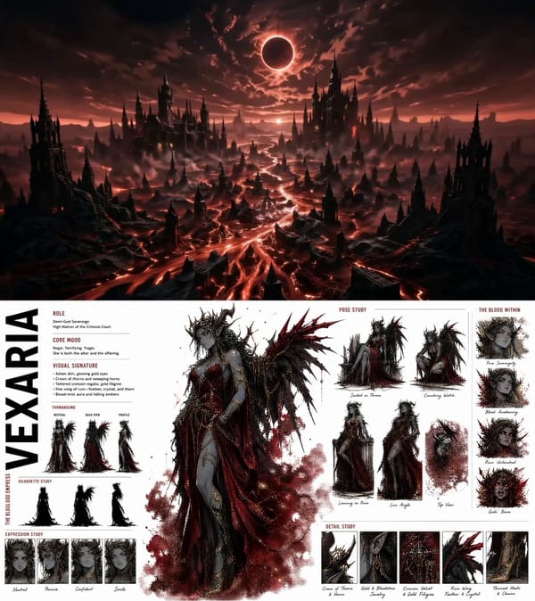 VEXARIA [@Pixie_Create_a_premi] — THE CRIMSON ASCENSION Duration: 15 Seconds Use storyboard [@P…