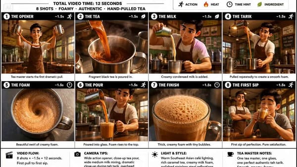 A heartwarming Pixar-quality animated short about a young Southeast Asian tea master preparing…