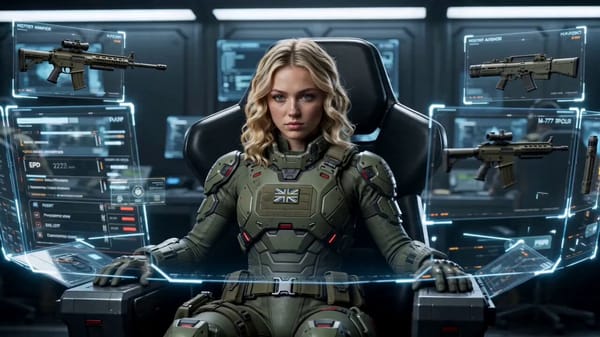 Cinematic 15-second 4K video in realistic AAA tactical shooter style, Unreal Engine 5 quality.…