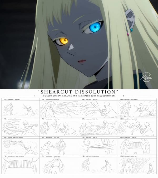 Use @[storyboard ref] as layout anchor for shot order, camera framing, staging, and continuity.…