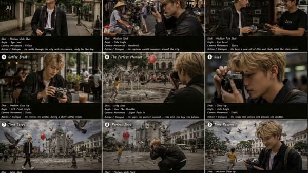 The Street Photographer prompt example