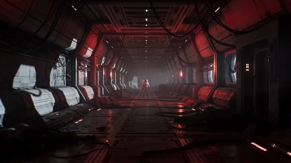 Story: The Last Transmission (15s) Shot 1 (0–3s) A lone astronaut standing inside a massive abandon… prompt example
