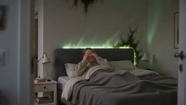 15 seconds 16:9 cinematic, single continuous handheld POV with slow dreamlike pacing, smooth tr…