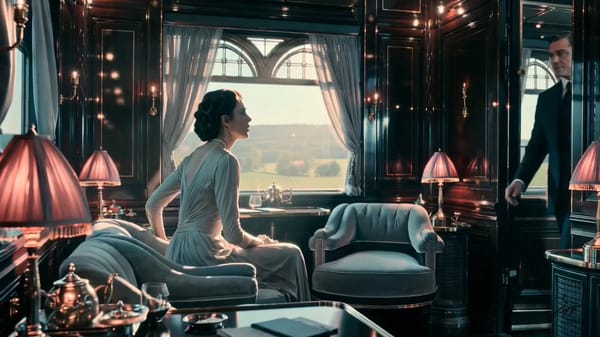 Hitchcock-inspired psychological thriller on the Orient Express. Catherine is confronted by a m…