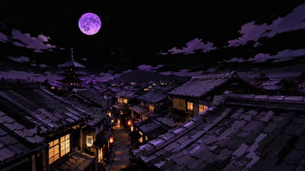 There is a Japanese girl who likes riding her BMX bike at night; if you hear a sound in the qui…