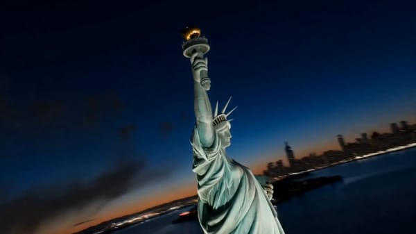 [STYLE] Celebration showcase film, photorealistic live-action cinematography, epic aerial visua…