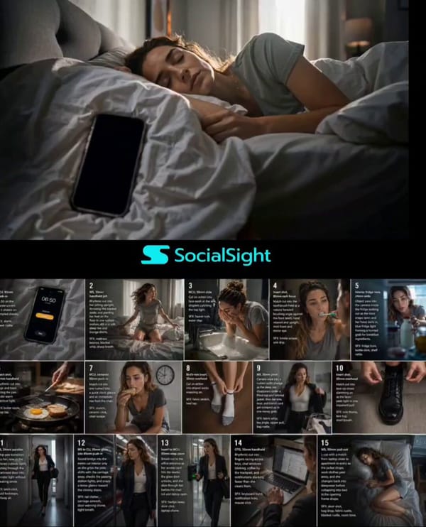 Using the attached character reference, create a 15-second ultra-realistic cinematic GRWM (Get…