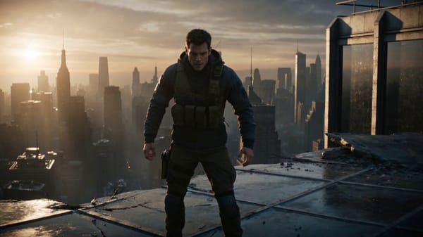 [STYLE + CAMERA + ATMOSPHERE] Cinematic photorealistic live-action, moody dramatic atmosphere, Full… prompt example