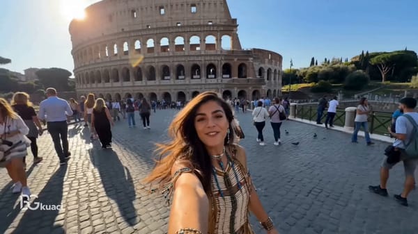 Finally... I'm in Italy! prompt example