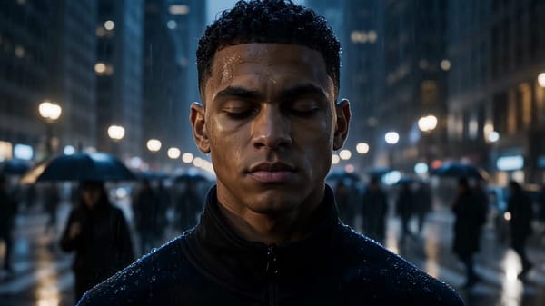 LIGHTSPEED — 15 second premium cinematic high-energy short film, 10 scenes, a runner moving so…