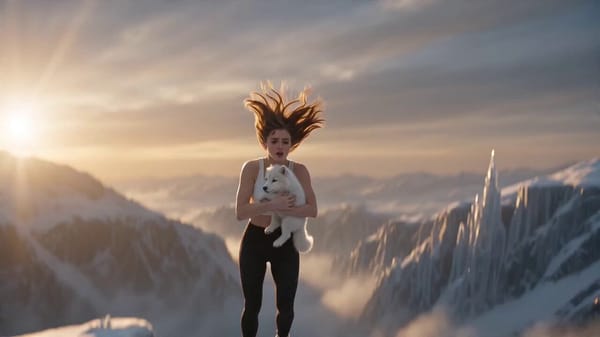 Cinematic epic fantasy transformation sequence, 14 seconds, ultra-detailed, dramatic lighting,…