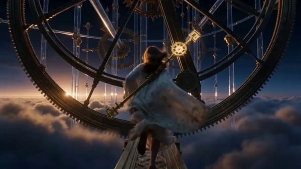 The Sunkeeper (15s Cinematic Fantasy Trailer — 16:9) prompt example