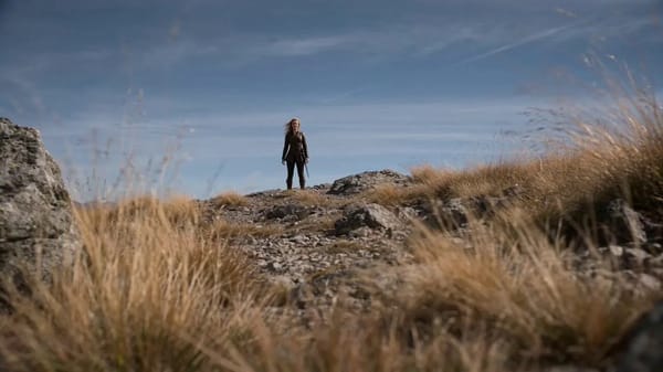 Create a 15-second hyper-realistic live-action cinematic video in 16:9 with fast-paced, emotion…