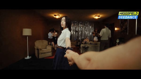 image_1 is the first frame. The woman from image_1 — straight black hair, white short-sleeve co…