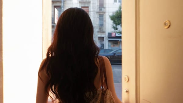 A realistic handheld travel vlog filmed by a friend following the main character throughout the…