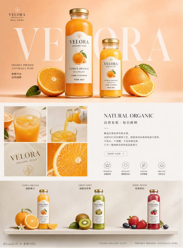 VELORA JUICE LAB prompt preview