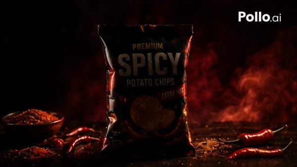 TITLE: Premium Spicy Potato Chips Product Commercial Storyboard FORMAT: • Single-page premium s…